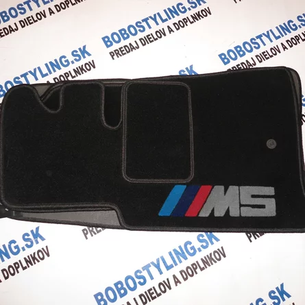 E34 M styling koberčeky čierne 25€ sada