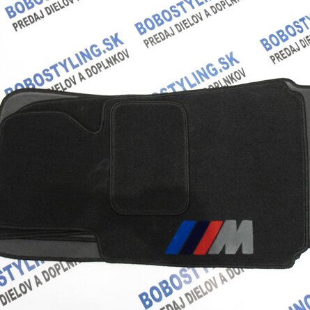 E38 M styling koberčeky čierne 49,95€ sada