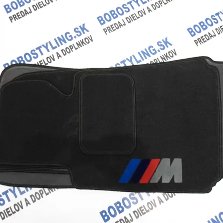 E38 M styling koberčeky čierne 49,95€ sada