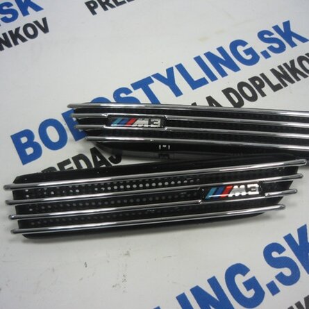 E46 M3 bočný grill do blatníku 51132694607 200€/pár