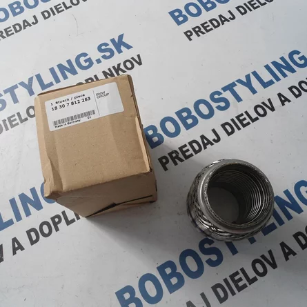 E60 N47 2.0d pružný člen výfuku za DPF 142€