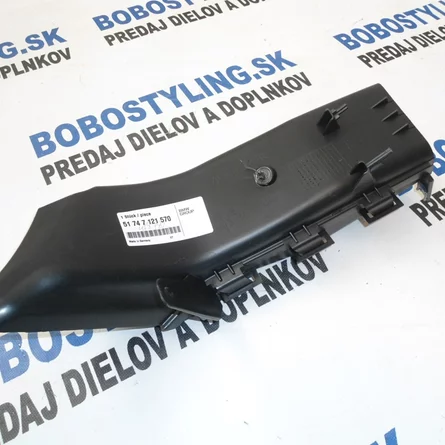 E90 vedenie vzduchu 51747121570 25,80€