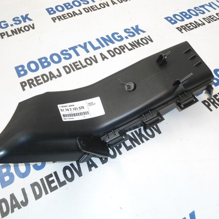 E90 vedenie vzduchu 51747121570 55,52€