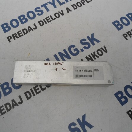F10 spodný tlmič nárazu 51117158874 57,75€