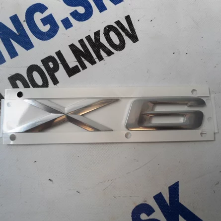 F16 X6 emblém na kufor 51147196556 29,70€