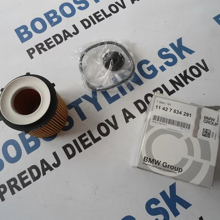 F30 olejový filter BMW benzín 11427634291 10,83€