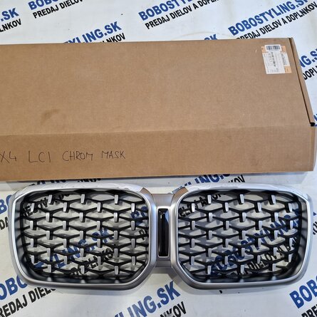 G02 LCI chrom matt grill 51135A20763 155€