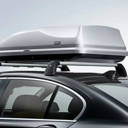 Strešný box 350L v striebornom na F10 5 rade