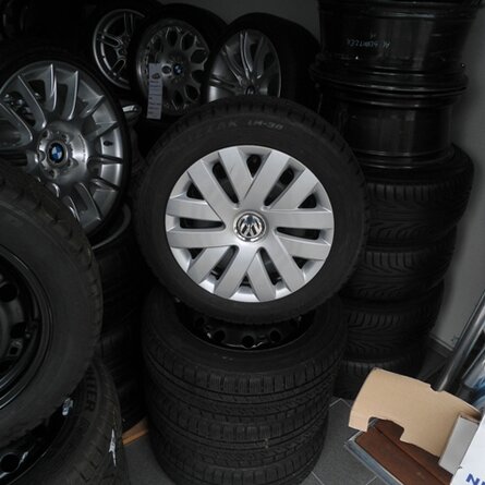 VW Polo 6Jx15´ET38 pneu 100% 400€/sada